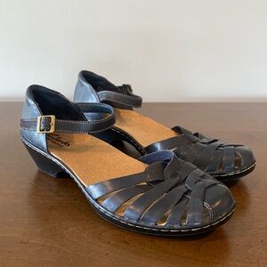 Clarks bendables 60570 Blue Size 7.5